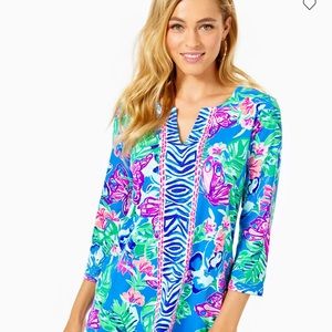 Lilly Pulitzer UPF 50 ChillyLilly Karina Tunic  XS